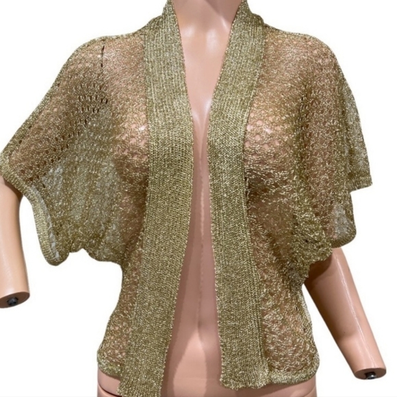 Gold and chic cardigan - Picture 1 of 6